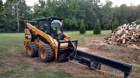 skid steer log splitters|homemade skid steer log splitter.